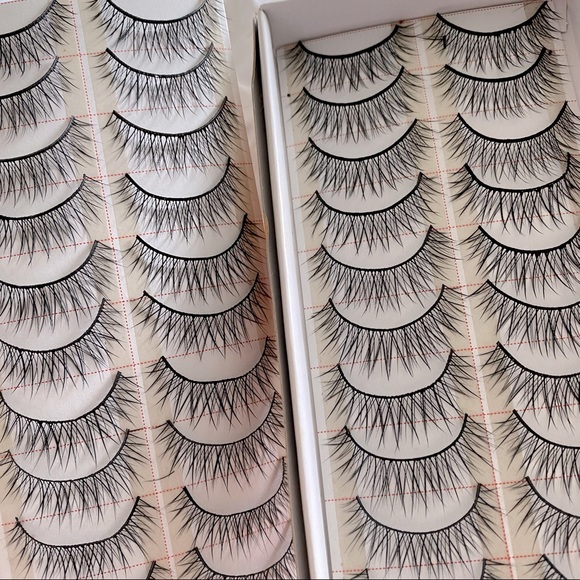 NEW 21 SETS OF EYELASHES FALSE LASHES BLACK BUNDLE - Picture 15 of 15